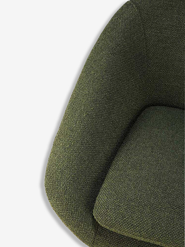 fauteuil barrow jacque deneef - ethnicraft verde