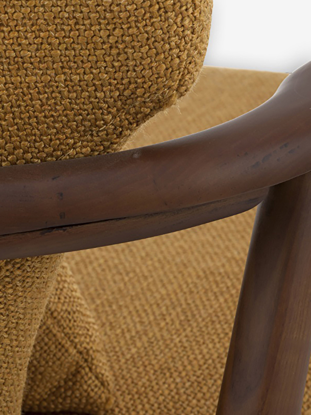 sillón peggy ocre ocre