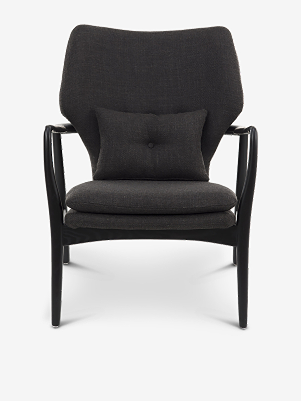 fauteuil peggy noir negro