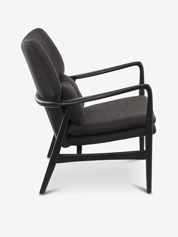 fauteuil peggy noir negro