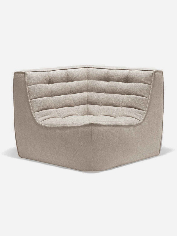 n701 rincón del sofá beige 91x91x76 beige