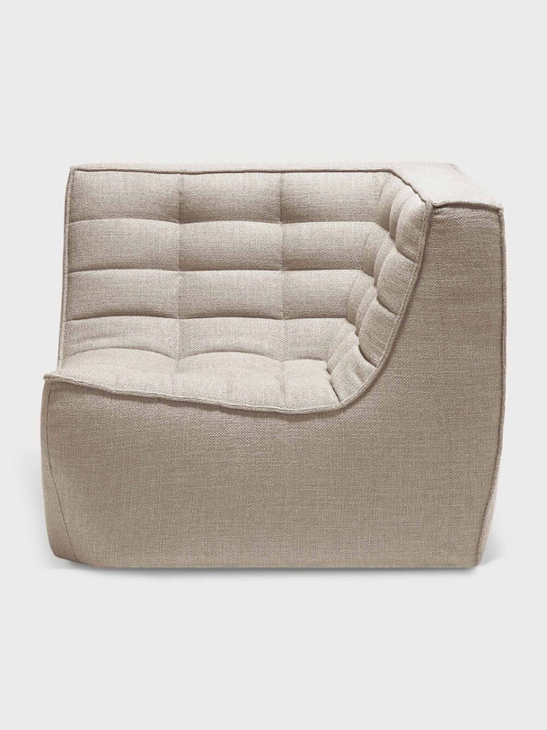 n701 rincón del sofá beige 91x91x76 beige