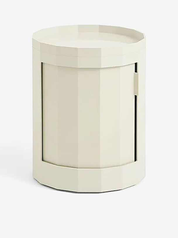 rangement faceta stefan scholten abs papelera de color crudo - heno de color crudo