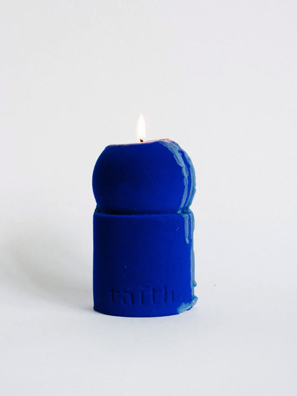lulu vela de terciopelo - taith azul