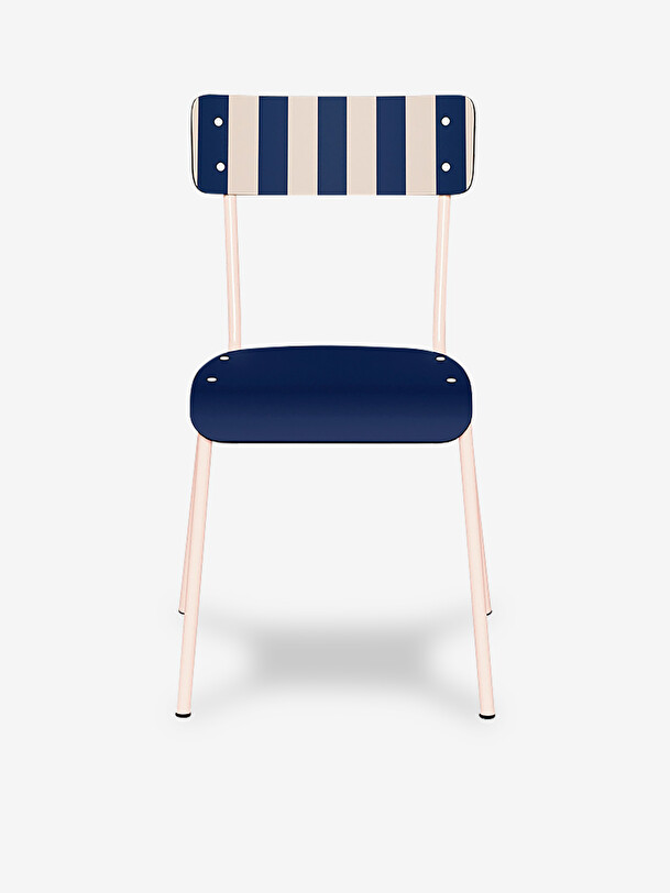 suzie de la marina rayados silla de la marina