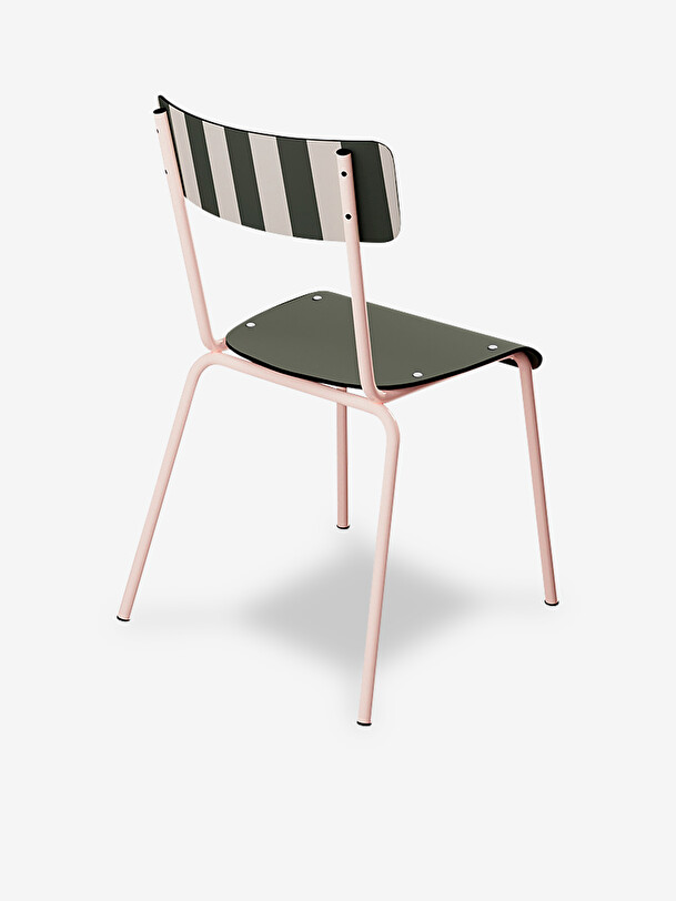 suzie caqui rayas silla de color caqui