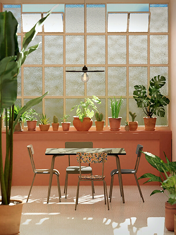 suzie azul gris silla azul