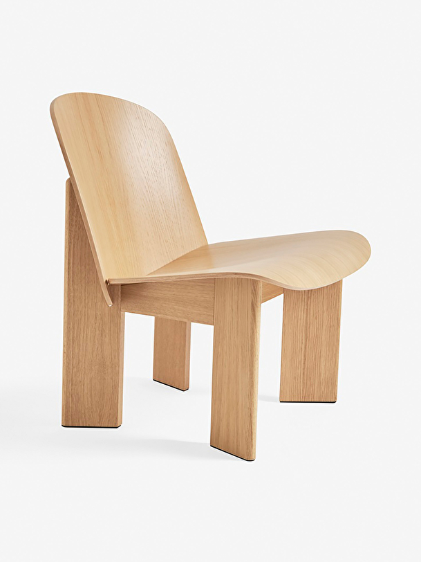 cincel sillón de madera natural