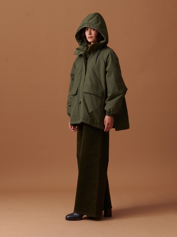 oxana chaqueta acolchada militar