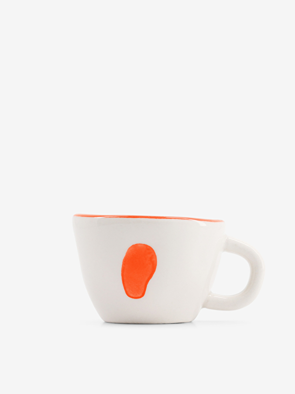 espresso sello de color naranja quemado quemado naranja