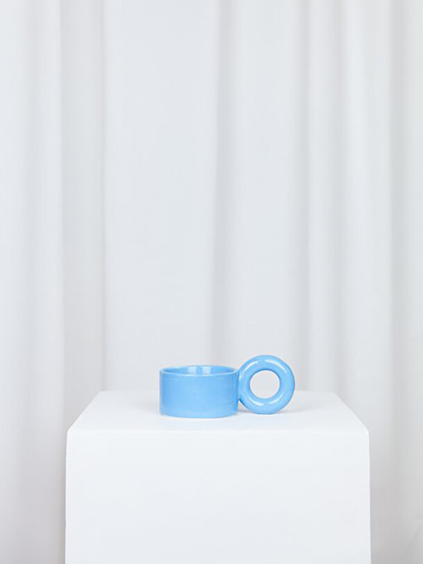 bigloop cielo azul la luz de la taza azul