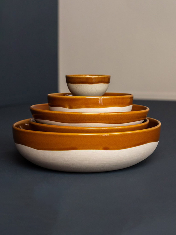 saladier rutunda de calabaza - kinta citrouille