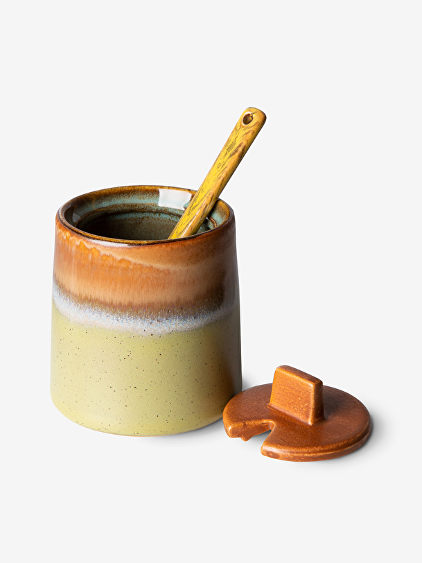 lecheazúcar conjunto de los 70 naranjaindigo