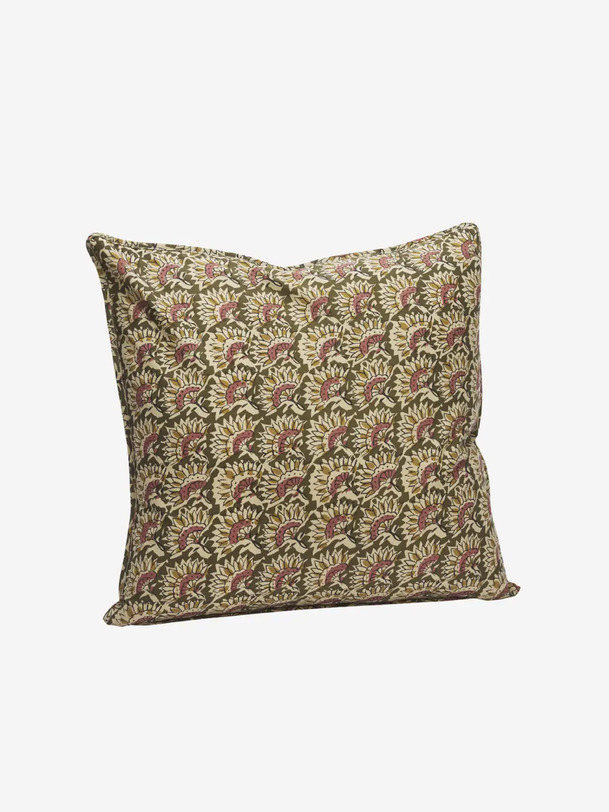 coussin impresión de 50x50 - mme stoltz caqui
