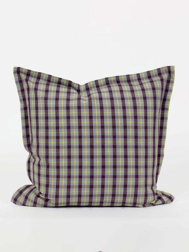 coussin reko 40x40 - mundo de la artesanía gris