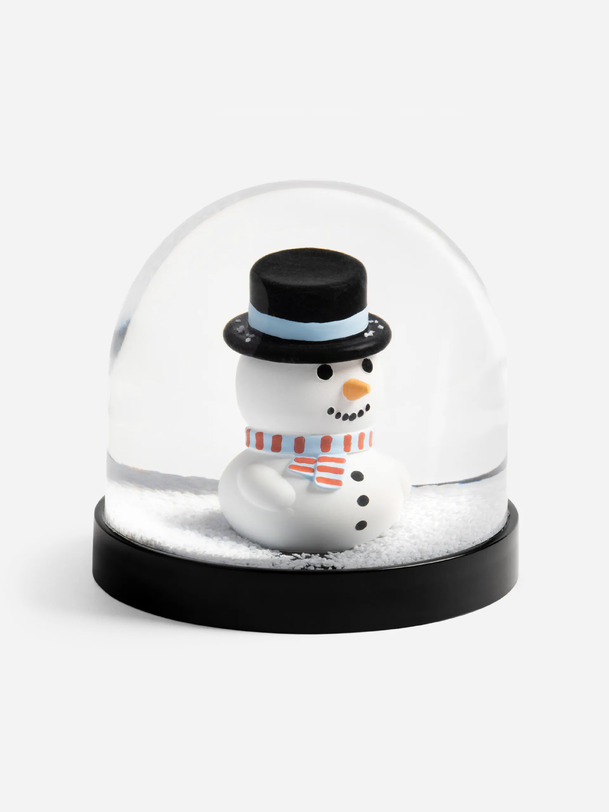 wonderball muñeco de nieve - ampklevering blanco