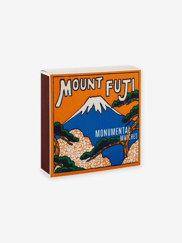 mont fuji allumettes multicolor