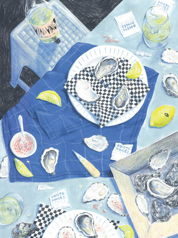 rompecabezas le gusto de la mer 1000 piezas - jour ferie azul