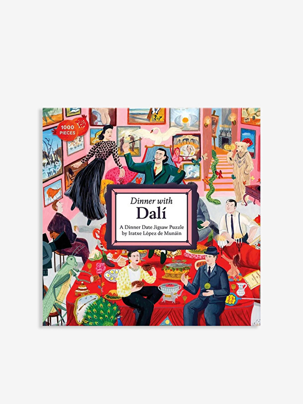 rompecabezas de la cena con dali - nuevas revistas multicolor