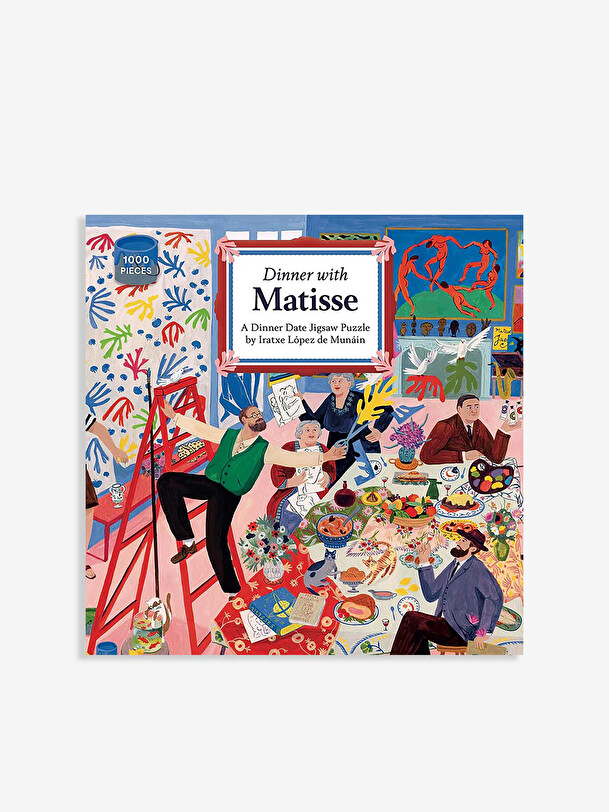 rompecabezas de la cena con matisse - nuevas revistas multicolor