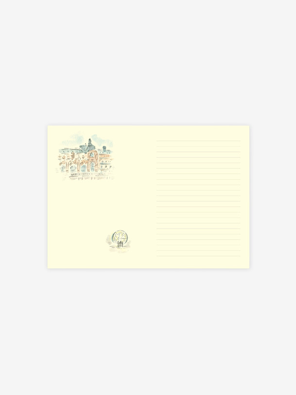 carnet toits de paris - marcas de europa en blanco