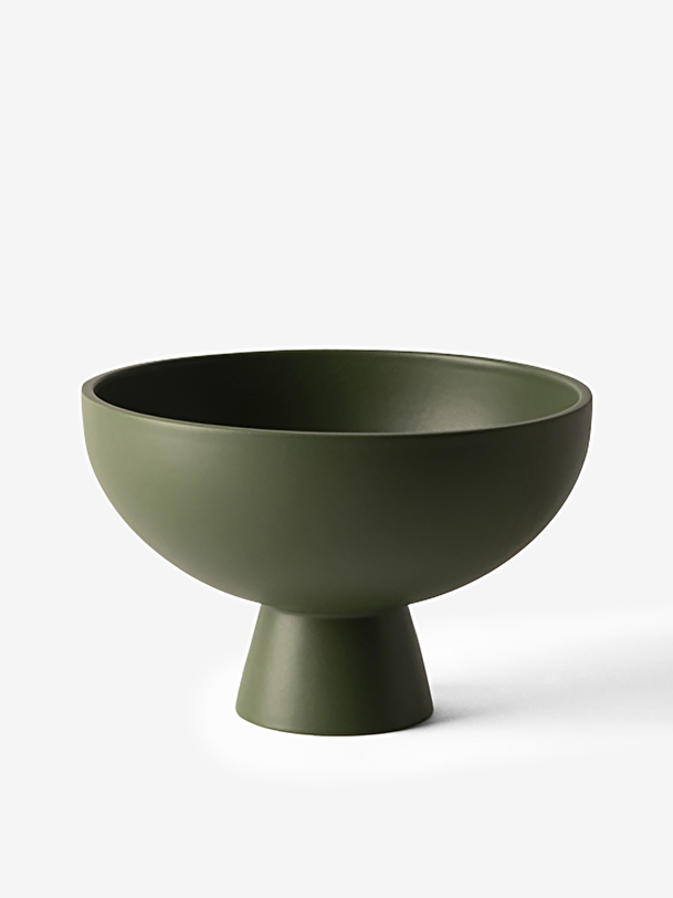 loza de barro de la copa l verde
