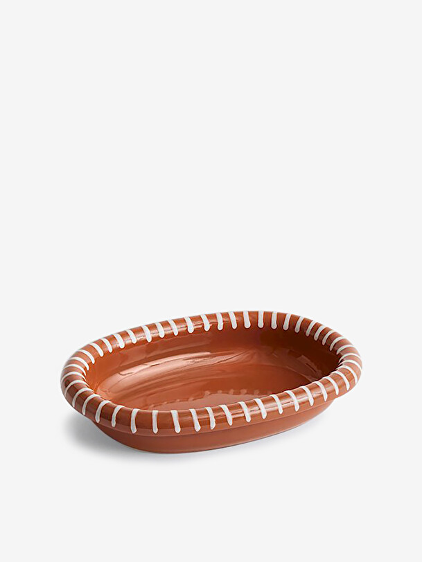barro s terracota oval plato de terracota