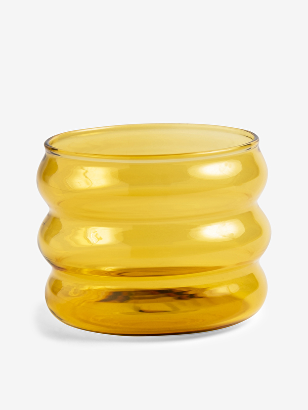 amarillo gordito de cristal amarillo