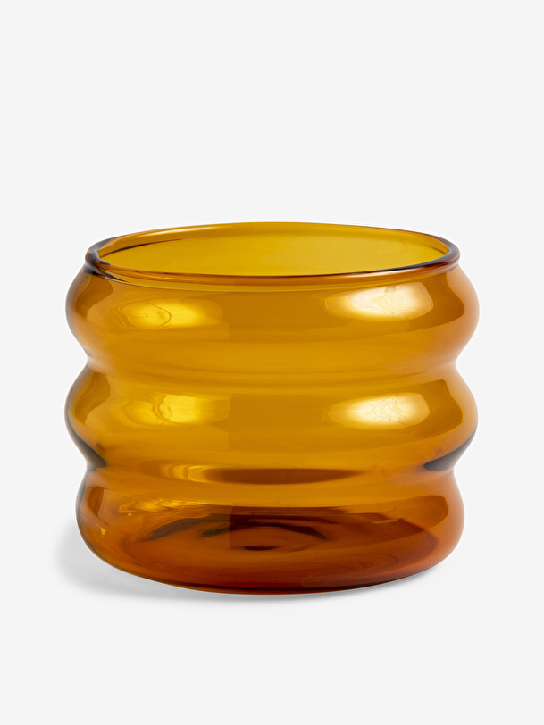 gordito naranja de cristal naranja
