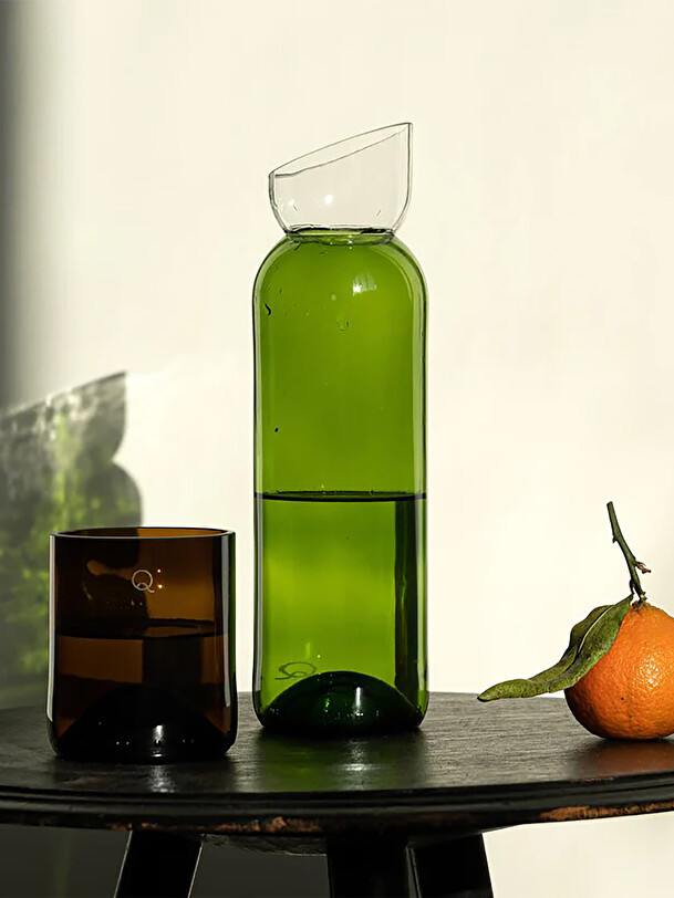 conjunto de 4 seducir gafas de 25 cl marrón