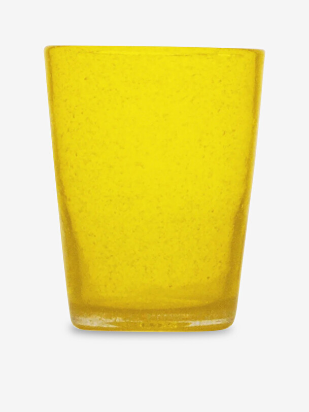 amarillo burbuja de cristal amarillo