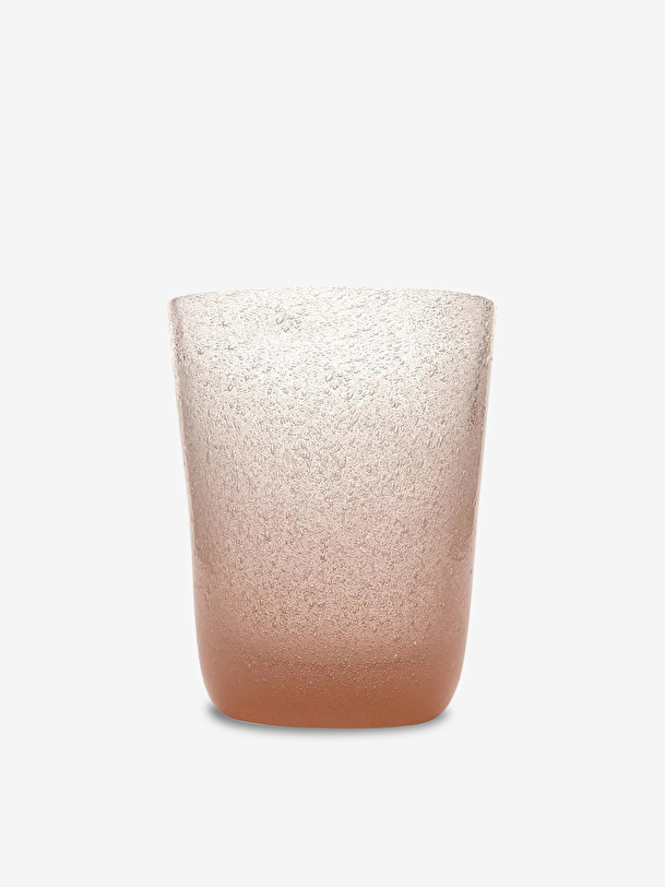 melocotón burbujas de cristal peach