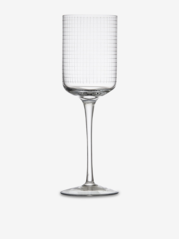 juego de 4 copas de vino transparente
