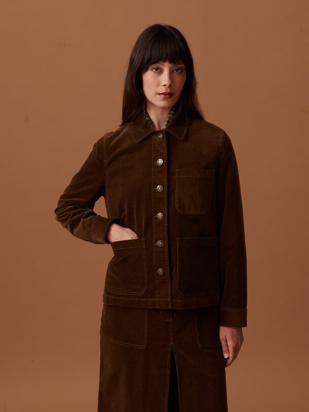 golta chaqueta de avellana