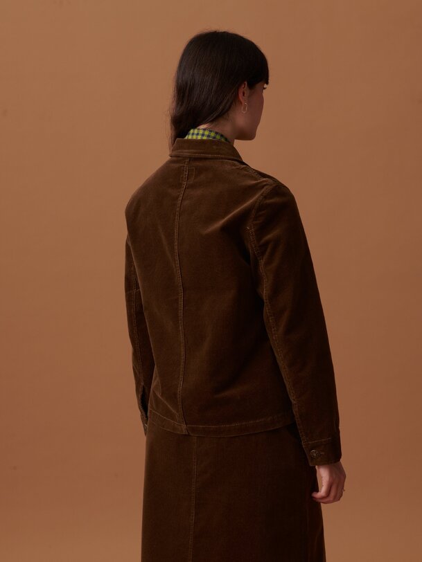golta chaqueta de avellana