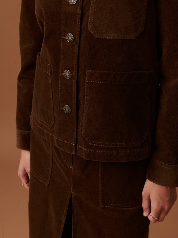 golta chaqueta de avellana