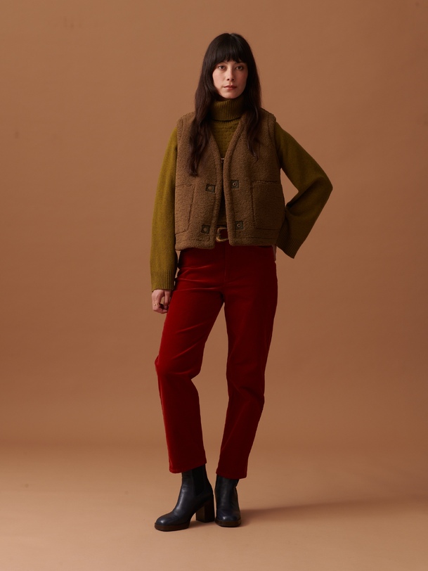 orson chaqueta de color caqui