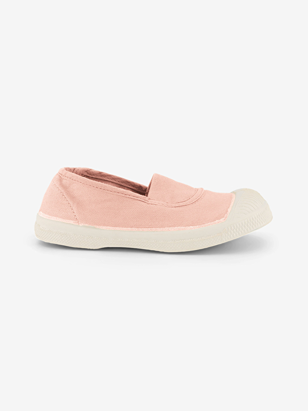 los niños elástica de tenis rosa claro