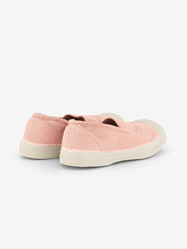 los niños elástica de tenis rosa claro