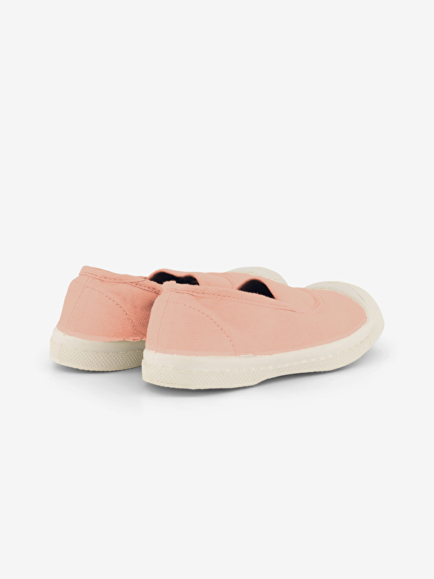 los niños elástica de tenis de color rosa