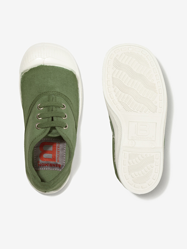los niños cordones de tenis de kiwi