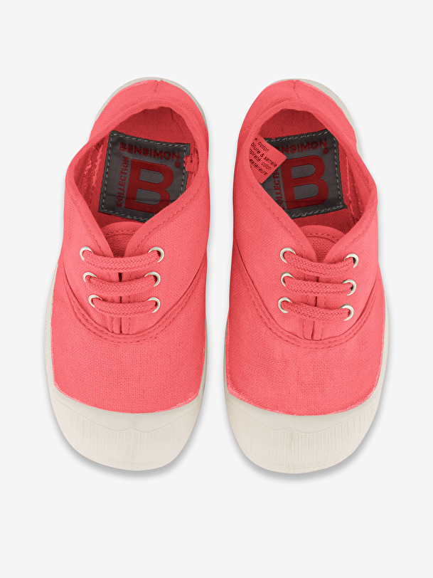 los niños cordones de tenis los hibiscos