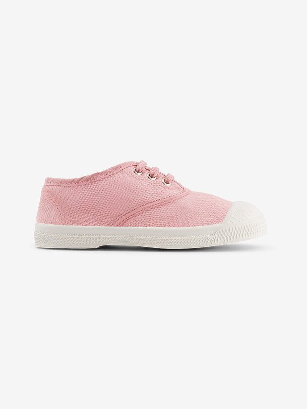 los niños cordones de los tenis de fleur