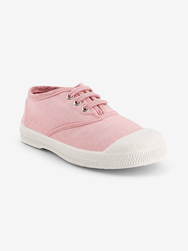 los niños cordones de los tenis de fleur