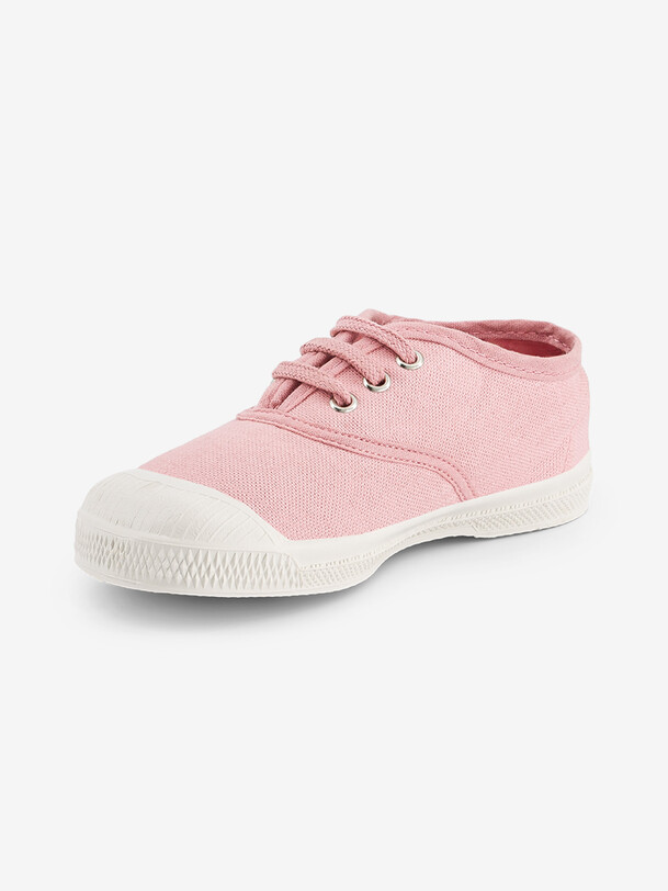 los niños cordones de los tenis de fleur