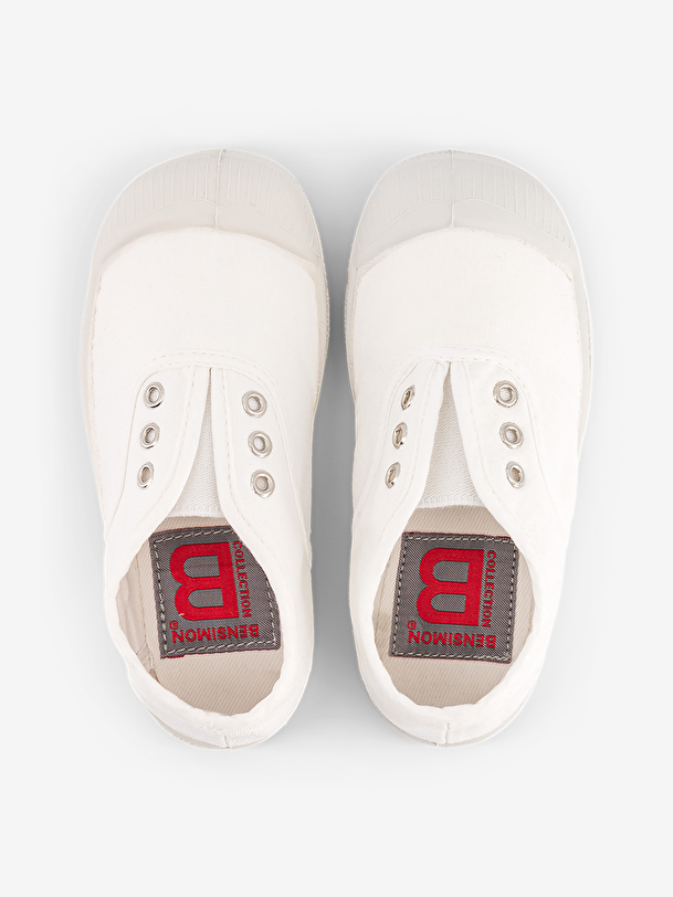 los niños elly tenis blancos