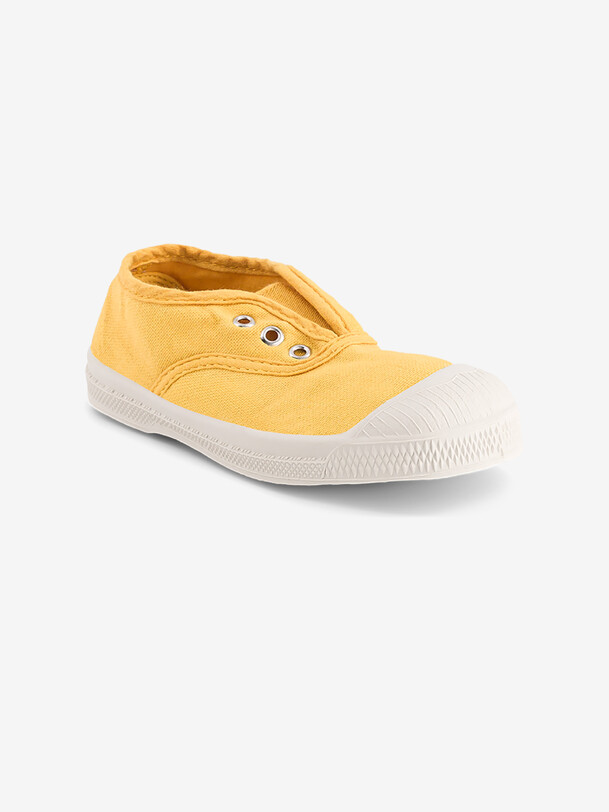los niños elly tenis de botón de oro