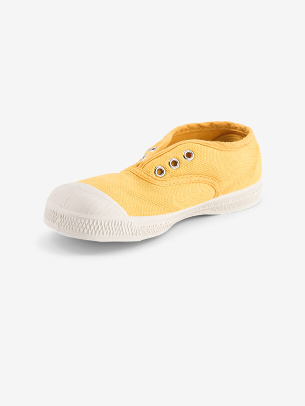 los niños elly tenis de botón de oro