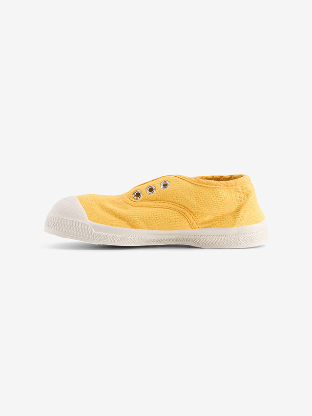 los niños elly tenis de botón de oro