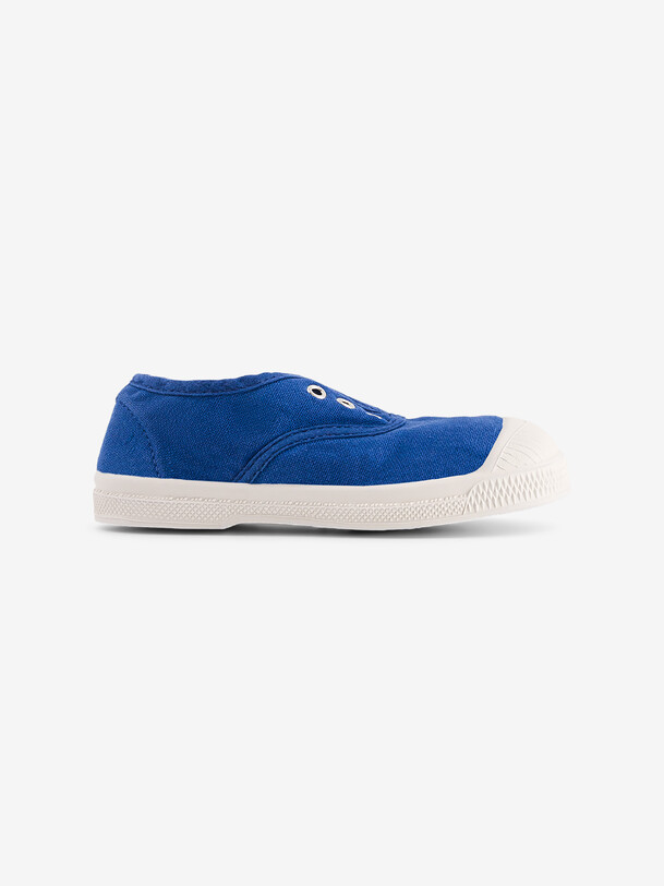 los niños elly tenis de color azul brillante